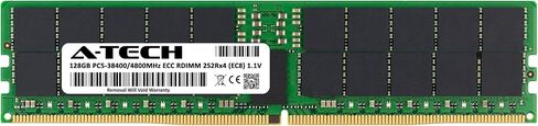 A-Tech 128GB RAM استبدال Samsung M321RAGA0B20-CWKZJ | DDR5 4800MHz PC5-38400R EC8 RDIMM 2S2RX4 (4RX4 3DS/TSV) 1.1V 288-PIN ECC MEMORY (M321RAGA0B20-CWKZJ-ATC) in Kuwait
