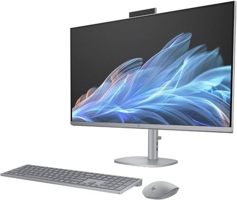 HP. OmniStudio X 32 31.5" 4K UHD (3840x2160) All-in-One Desktop PC - Intel Core Ultra 7 258V up to 4.8 GHz, 32GB DDR5 RAM, 2TB NVMe SSD, Intel Arc Graphics, Wireless Keyboard & Mouse, Windows 11 Home in Saudi Arabia