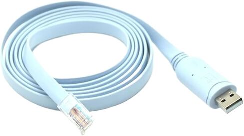 PL2303RA USB RS232 إلى RJ45 CONSOLE CABLE لـ H3C ARBA FORTINET ROUTER F1T-D2I CONSOLE CABLE LINE 1.5M in Saudi Arabia