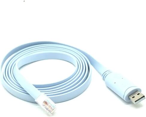 PL2303RA USB RS232 إلى RJ45 CONSOLE CABLE لـ H3C ARBA FORTINET ROUTER F1T-D2I CONSOLE CABLE LINE 1.5M in Saudi Arabia