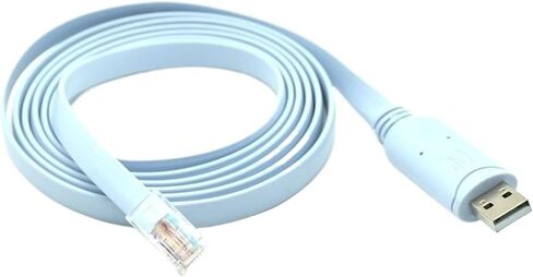 PL2303RA USB RS232 إلى RJ45 CONSOLE CABLE لـ H3C ARBA FORTINET ROUTER F1T-D2I CONSOLE CABLE LINE 1.5M in Saudi Arabia