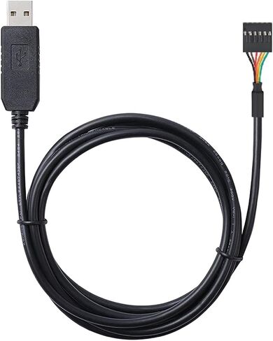 TTL-232R-3V3 TTL-232R-5V USB to TTL Serial Converter Cable F-DI Chipset FT232RL USB to 3.3v 5v TTL UART Serial Download Cable (Size : 3M, Color : TTL-232R-5V) in Saudi Arabia