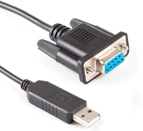 USB to Null Modem (Cross Wired) ft232r USB to Serial RS232 DB9 Female Adapter Cable PC Control Converter for Cashier Register Scanner Digital Cameras CNC TV (180cm/6FT,Null Modem Pinout) in Saudi Arabia