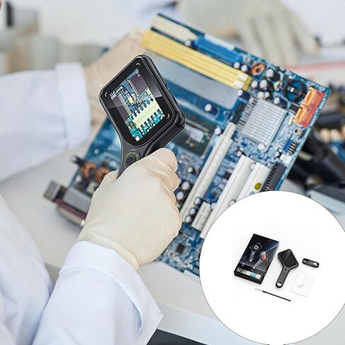 Lightweight Handheld Magnifier Digital Microscope With AutoFocus And 1080P Claritys For Professional Education Research Handheld Digital Microscope With LED Light in Saudi Arabia