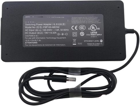 120W 19V 6.32A 5.5 * 2.1 مم محول الطاقة التبديل (قابس الولايات المتحدة) in Saudi Arabia