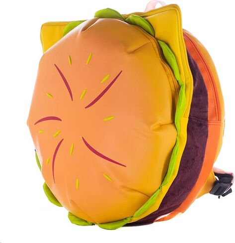 وكيل الأزياء CheeseBurger Backpack Confere Hamburger Daypack مقاس واحد in Saudi Arabia