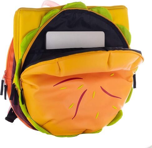 وكيل الأزياء CheeseBurger Backpack Confere Hamburger Daypack مقاس واحد in Saudi Arabia