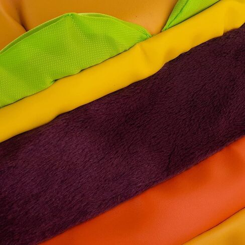 وكيل الأزياء CheeseBurger Backpack Confere Hamburger Daypack مقاس واحد in Saudi Arabia