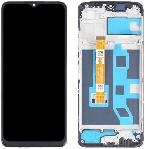 A-MIND for Oppo A17 /A17K 6.56" LCD with Frame Screen Replacement CPH2477/CPH2471 LCD Display Touch Digitizer Screen Assembly with Repair Tools in Saudi Arabia
