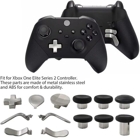 تمت ترقية Yyu 14 في 1 Thumbstick Paddles Kit Magnetic Thumbstick Paddle Kit لـ Xbox One Elite Series2 Controller in Kuwait