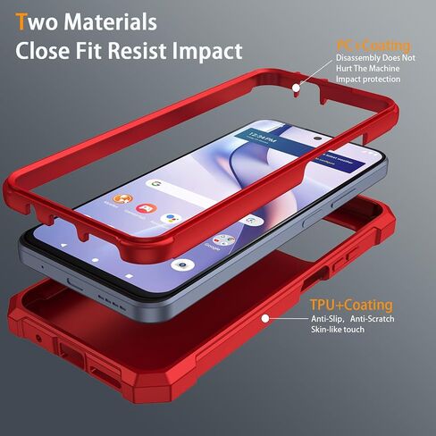 بالنسبة إلى Blu View SPEED Fultra 5G Phone Case مع واقي الشاشة الزجاجي المقسّر ، وغطاء وقائي من السيليكون الناعم الناعم (واضح) (واضح) in Kuwait