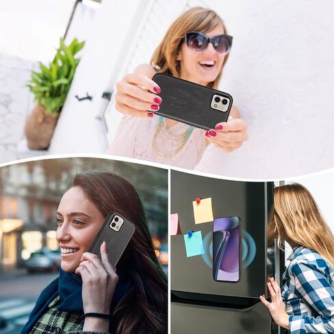Asuwish Phone Case لـ Motorola Moto G Stylus 5G 2023 Zipper Wallet Cover Magnetic Disachable Cover مع حامل بطاقة حزام الشاشة الزجاجية المقسى Gstylus G5 XT2317DL in Saudi Arabia