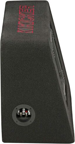 Harmony Audio Kicker 45TL7R102 Car Audio L7R Solobaric L7 Single 10" Truck Sub Box Bundle with Harmony HA-A400.1 Amplifier & Amp Kit in Saudi Arabia