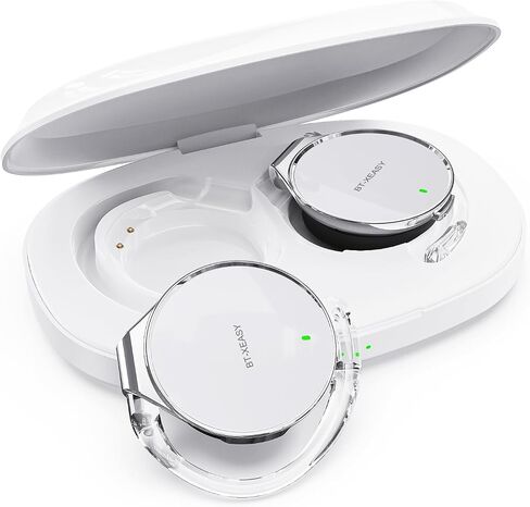 Open Ear Headphones Wireless 52hrs Bluetooth 5.4 Over Ear Hooks Headphones Earbuds with Microphone Ear Clip Headphones Simultaneously Connect 2 Devices Clip on Earphones in Kuwait