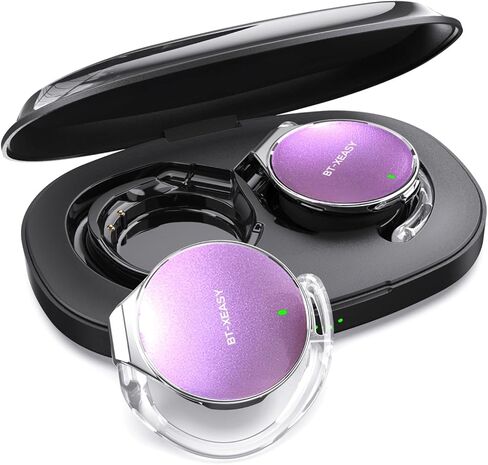 Open Ear Headphones Wireless 52hrs Bluetooth 5.4 Over Ear Hooks Headphones Earbuds with Microphone Ear Clip Headphones Simultaneously Connect 2 Devices Clip on Earphones in Kuwait