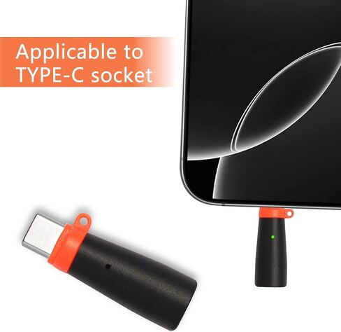 USB-C Electric Wighter.Windproof مقاوم للماء. يعمل الهاتف أو بنك الطاقة ، المصغر ، والوزن الخفيف ، وتنشيط الضرب ، تلقائيًا بعد 10 ثوانٍ (رمادي) in Kuwait