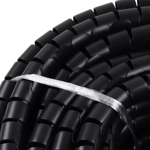 Cord Protector, Wire Tubing Split for USB Power Audio Video Cables with PE Material for Cat Chew Protection (Dia 28mm 40m) in Saudi Arabia
