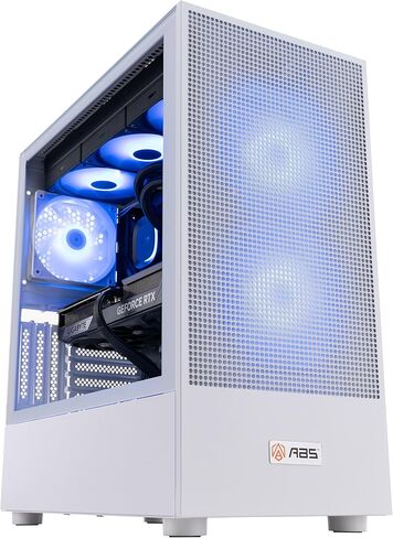 ABS AEOLIAN Ruby Gaming PC - Windows 11 - Ryzen 7 7800x3d - Geforce RTX 5070 Ti - DLSS 4 - أداء مدته AI - 32GB DDR5 6000-2TB M.2 NVME SSD - AR7800X3D5070TI2 in Kuwait