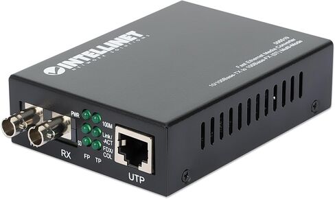 Intellinet 506519 Fast Ethernet Media Converter 10/100Base-TX to 100Base-FX (ST) in Saudi Arabia