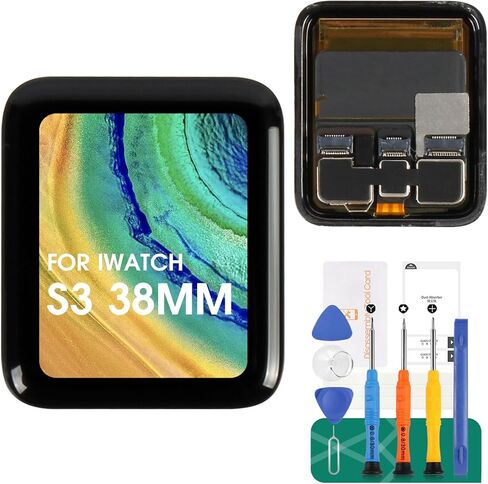 لسلسلة Apple Watch Series 3 38 مم 42 مم شاشة LCD شاشة لمس الشاشة بديل (GPS 38 مم) in Saudi Arabia
