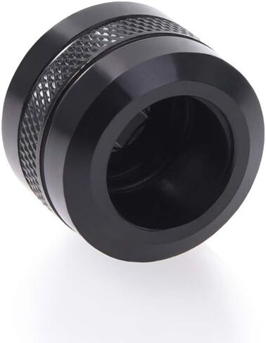 Alphacool Eiszapfen Pro Hardtube G1/4 "Fitting ، 16mm OD ، Black Deep ، 6 packs in Saudi Arabia