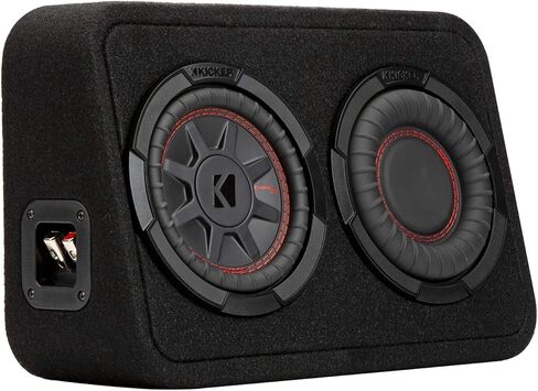 KICKER CompRT 6.75"(165mm) subwoofer in Thin Profile encl, 2ohm, RoHS Compliant (Renewed) in Saudi Arabia
