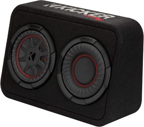 KICKER CompRT 6.75"(165mm) subwoofer in Thin Profile encl, 2ohm, RoHS Compliant (Renewed) in Saudi Arabia