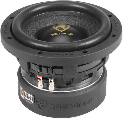 Rockville (2) W65K9D2 6.5" 1000 Watt Car Audio Subwoofers Dual 2-Ohm CEA Subs in Saudi Arabia