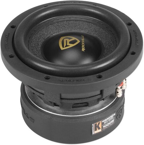 Rockville (2) W65K9D2 6.5" 1000 Watt Car Audio Subwoofers Dual 2-Ohm CEA Subs in Saudi Arabia