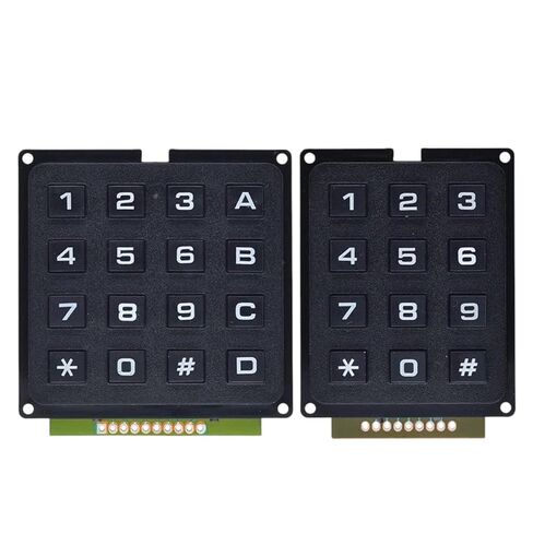 3 * 4 4 * 4 Matrix Switch لوحة المفاتيح لوحة المفاتيح لوحة المفاتيح مفاتيح ABS البلاستيك 4x4 3x4 in Kuwait