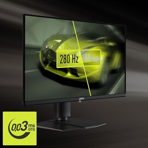 MSI MAG 271QP QD-OLED X28 27 بوصة 2560 × 1440 (QHD) شاشة ألعاب ، 280 هرتز ، المزامنة التكيفية ، جاهزة HDR ، HDMI ، منفذ VGA ، VESA قابل للترك in Kuwait