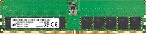 MICRON MTC20C2085S1EC56BR DDR5 الوحدة النمطية 32GB DIMM 288 PIN 5600 MHz و PC5 44800 ذاكرة مسجلة غير متوفرة in Saudi Arabia