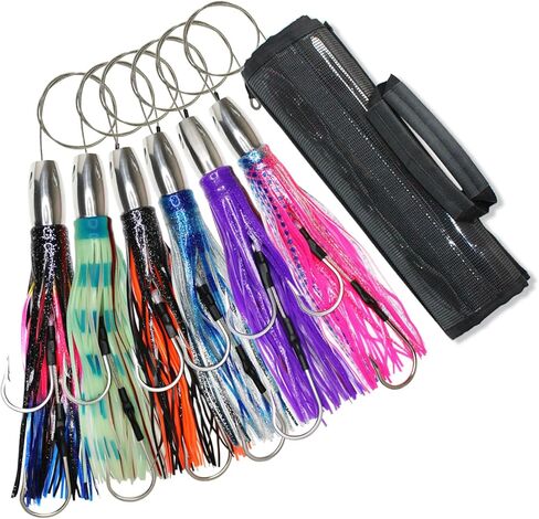 Viketech 12 '15oz مقاوم للصدأ في أعماق البحار الصيد في الأسماك المتجهزة لمارلين التونة Mahi Mahi Wahoo Sailfish Dolphin Saltwater Saltwater Offshor in Kuwait