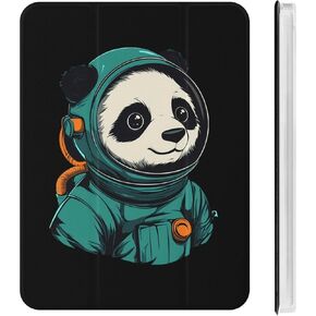 Cute Panda Astronaut Case with Pen Holder Slim Lightweight Trifold Stand Compatible with iPad mini 4/5/6 Mini4/5（7.9in） in Saudi Arabia