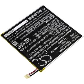 3400 مللي أمبير في الساعة/3.7 فولت بطارية بديلة لـ ONN YB2798103 ONA19TB002 ، الجهاز اللوحي 8 in Kuwait