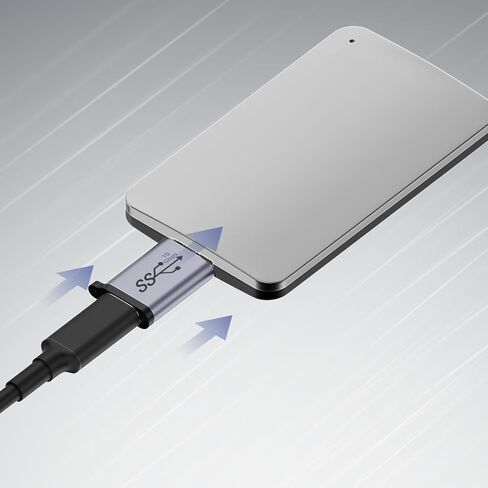 USB Type C Female to MicroB Male Adapter Type C USB Male to MicroB Adapter Connector for Hard Disk Phone in Saudi Arabia