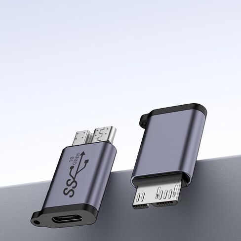 USB Type C Female to MicroB Male Adapter Type C USB Male to MicroB Adapter Connector for Hard Disk Phone in Saudi Arabia