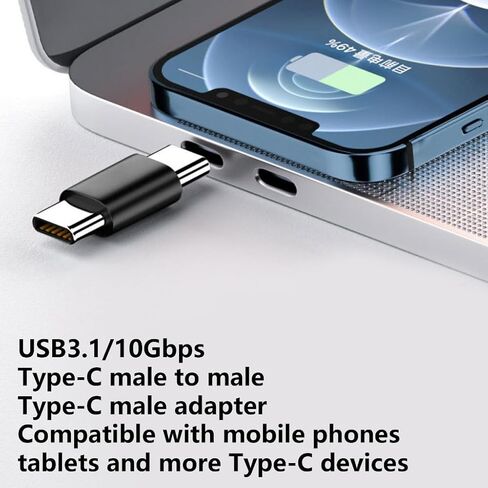 محول امتداد USB Type C USBC 3.1 أنثى إلى موسع الذكور لتعزيز اتصال الطاقة 10 جيجابت في الثانية/PD60W in Saudi Arabia