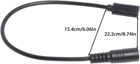 to 5521 Connector Female to 5.5x2.1 Female Adapter Converter Cable 25CM in Saudi Arabia