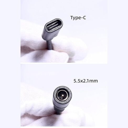 to 5521 Connector Female to 5.5x2.1 Female Adapter Converter Cable 25CM in Saudi Arabia