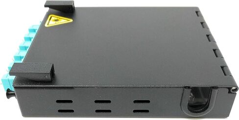 Ultra Spec Cables حاوية ألياف الحائط مع وحدة الربط وتحميلها 6 Port LC-UPC OM3 Multimode Duplex LGX لوحة in Kuwait