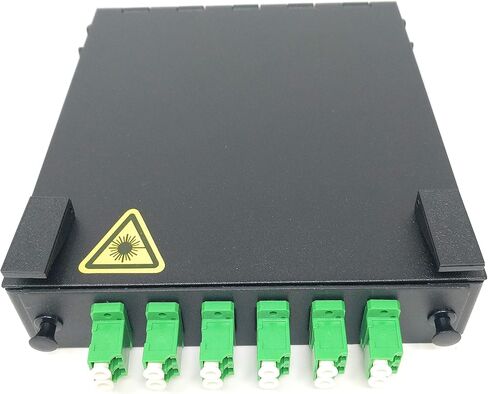 Ultra Spec Cables حاوية ألياف الحائط مع وحدة الربط وتحميلها 6 Port LC-UPC OM3 Multimode Duplex LGX لوحة in Kuwait