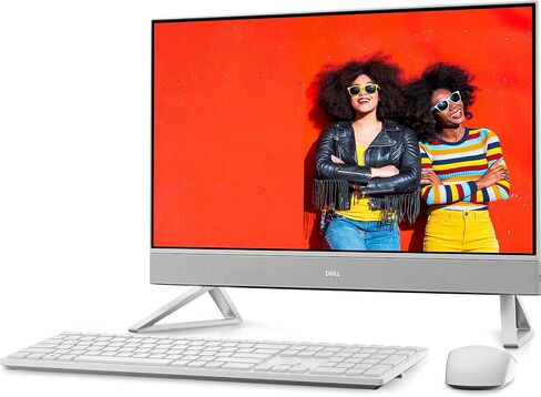 Dell [Windows 11 Pro] Inspiron 5400 24 Business All-in-One Desktop, 23.8" FHD Touchscreen, Intel Quad-Core i5-1135G7 (Beat i7-1065G7), 12GB DDR4 RAM, 256GB PCIe SSD + 1TB HDD, WiFi 6, Bluetooth 5.1 in Saudi Arabia