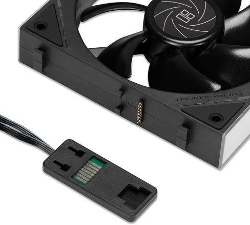 Thermalright TL-M12Q Modular Fan Connectors, Cable Adapters (Black) in Saudi Arabia