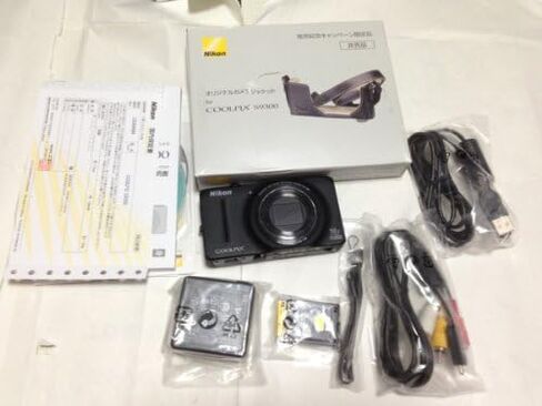 Nikon Coolpix S9300 16.0 ميجابكسل الكاميرا الرقمية - أسود in Kuwait