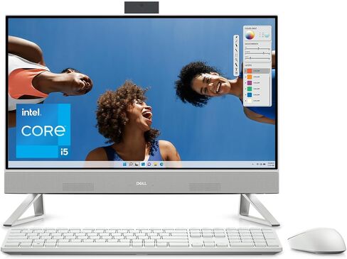Dell Inspiron 27 بوصة كمبيوتر سطح المكتب ، شاشة تعمل باللمس 27 "FHD ، CORE 7 150U (حتى 5.4 جيجا هرتز) ، KB & Mouse اللاسلكي ، NVIDIA GEFORCE MX570A GDDR6 ، WI-FI 6E ، Windows 11 PRO (64GB RAM ، 2TB SSD) in Saudi Arabia