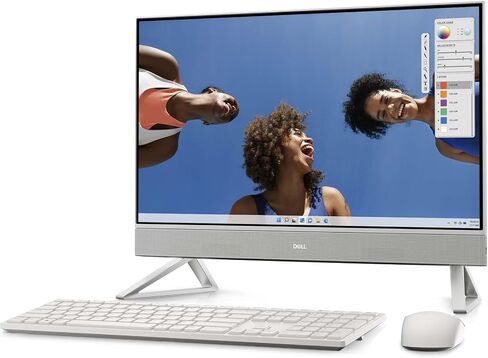 Dell Inspiron 27 بوصة كمبيوتر سطح المكتب ، شاشة تعمل باللمس 27 "FHD ، CORE 7 150U (حتى 5.4 جيجا هرتز) ، KB & Mouse اللاسلكي ، NVIDIA GEFORCE MX570A GDDR6 ، WI-FI 6E ، Windows 11 PRO (64GB RAM ، 2TB SSD) in Saudi Arabia