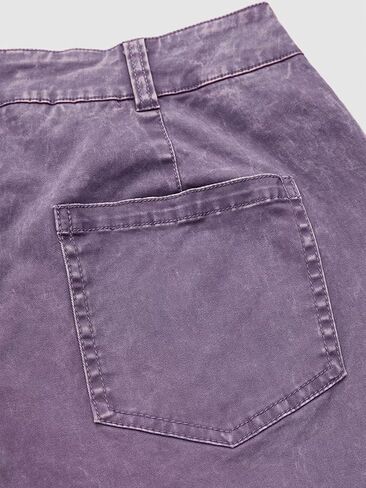 بنطال جينز فلامينجالز بأرجل مستقيمة للنساء 2023 بنطال كاجوال بحاشية خام متوسطة الخصر in Kuwait