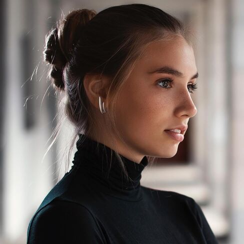 Claw Earrings for Women Gold Ear Cuff Earrings Minimalist Hoop Earrings Double Hoop Huggie Earrings for Piercing Gift for Her in Kuwait