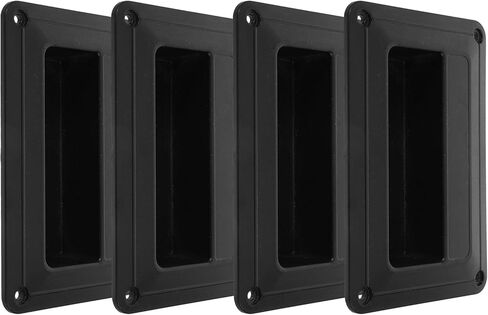 ARTIBETTER Speaker Handle Set 4 Pcs Plastic Audio Speaker Side Handles Stage Parts Sturdy and Comfortable Grip in Saudi Arabia